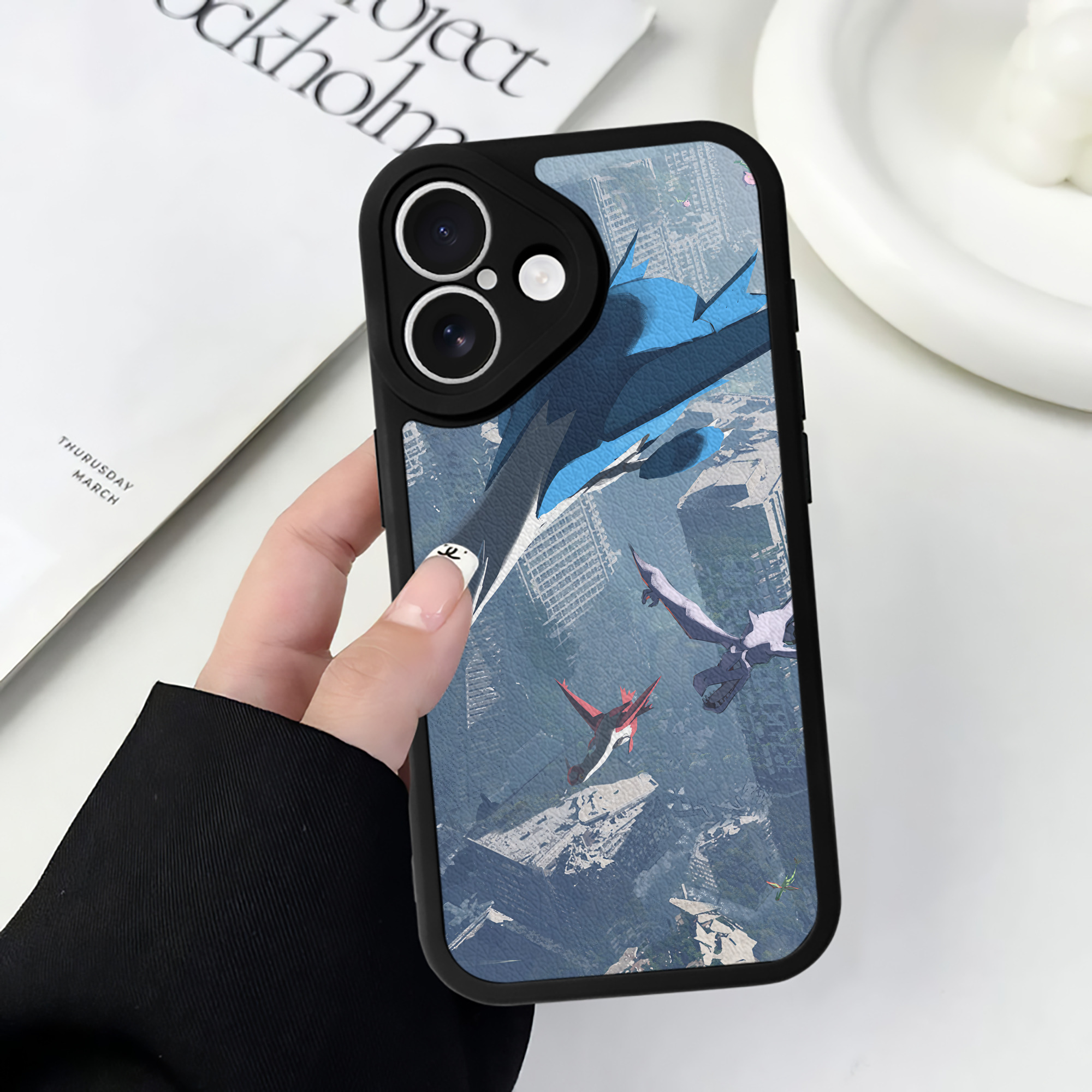 （画像用） ポケットモンスター Pokémon 【iPhone 16シリーズ対応】シリコンスマホケース（レザー調） 材質：シリコン